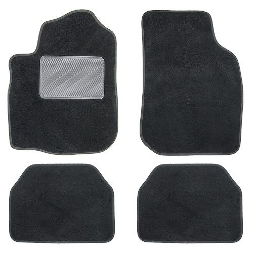 Коврики салону універсальні EL215012  текстиль С чорні