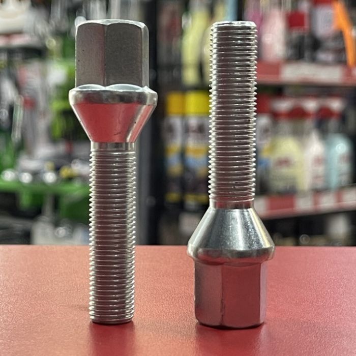 Болт М12x1.25x45мм Ключ 17 Конус Цинк Подовжений