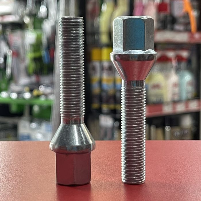 Болт М12x1.25x50мм Ключ17 Конус Цинк Подовжений