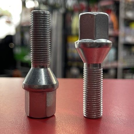 Болт М12x1.25x33мм Ключ 17 Конус Цинк